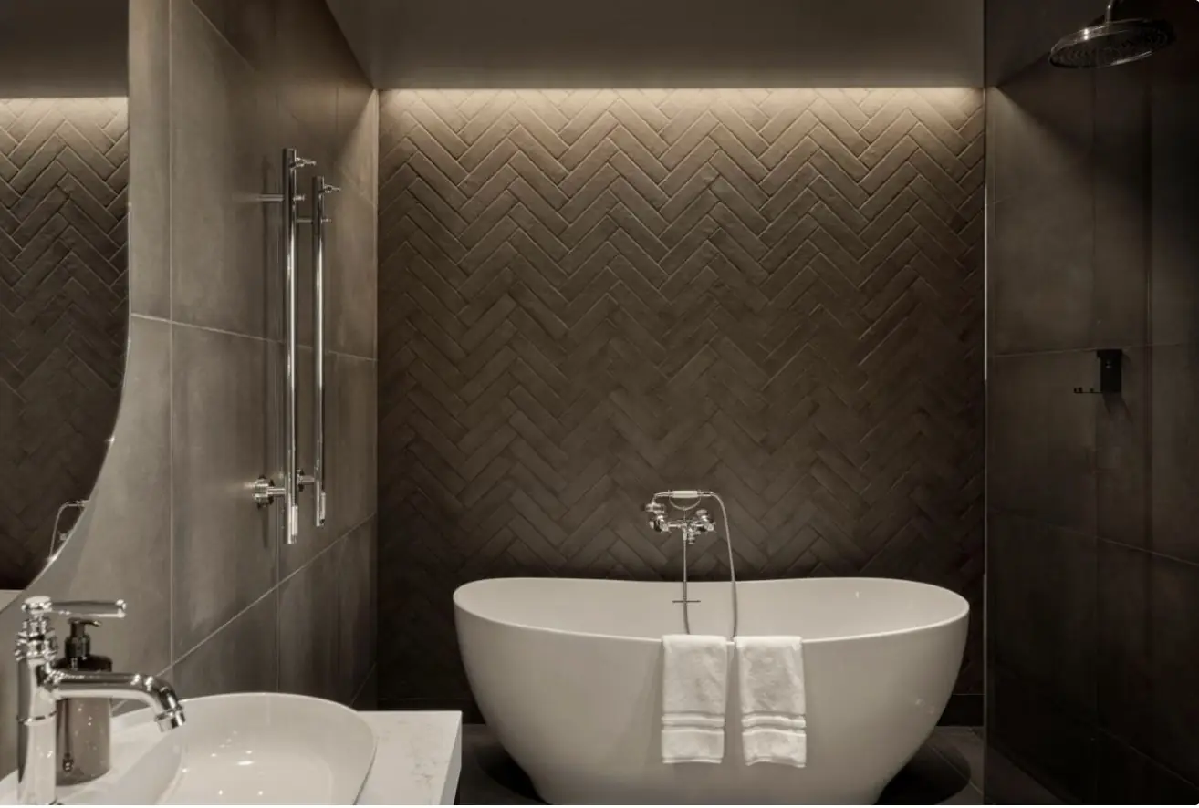 A finished bathroom – Hótel Jökulsárlón